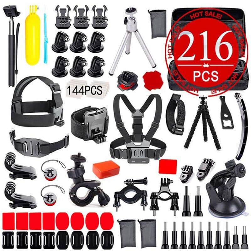 image-Sports Camera Accessories Set Photography Accessories