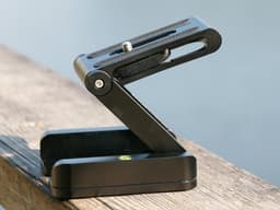 image-Compatible with Apple, Ulanzi Z Flex Tilt Tripod Head Aluminum Alloy Folding Quick Release Plate Stand Mount Spirit Level For Phones Camera
