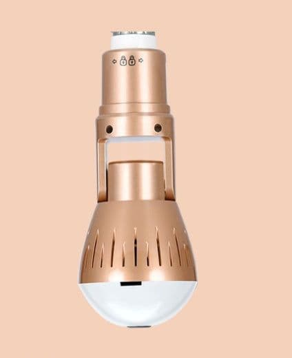 image-Bulb lamp wifi ip camera 1080p wireless Panoramic 360 fish eye 2mp smart home security lighting cctv surveillance ip cameras