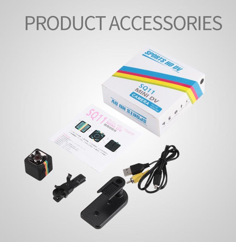 image-SQ11 HD 1080P DV super mini camera motion motion DV infrared night vision DV