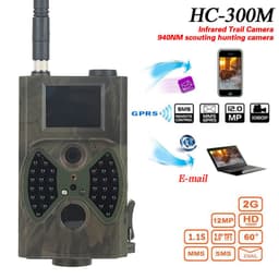 image-Skatolly HC300M Hunting Camera GSM 12MP 1080P Photo Traps Night Vision Wildlife infrared Hunting Trail Cameras hunt Chasse scout