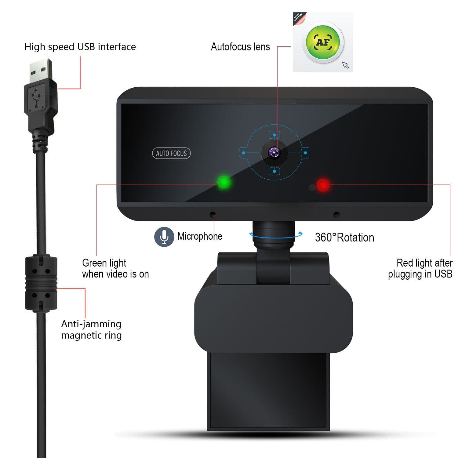 image-W5 HD computer camera
