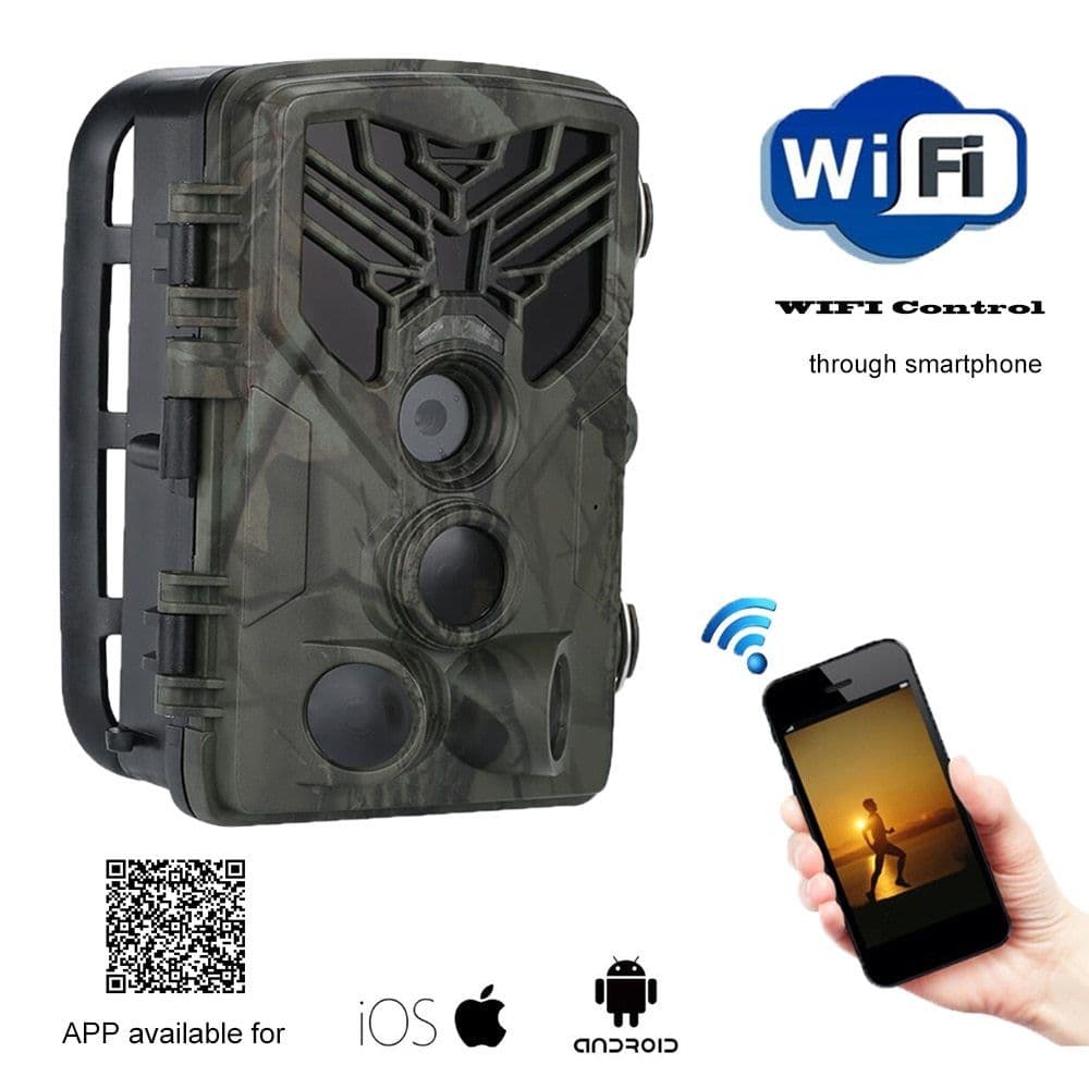 image-Field tracking camera Live Wifi APP Bluetooth control hunting camera Wifi830 20MP 1080P