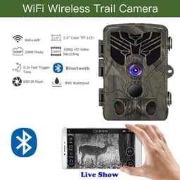 image-Field tracking camera Live Wifi APP Bluetooth control hunting camera Wifi830 20MP 1080P