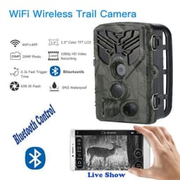 image-Field tracking camera Live Wifi APP Bluetooth control hunting camera Wifi830 20MP 1080P