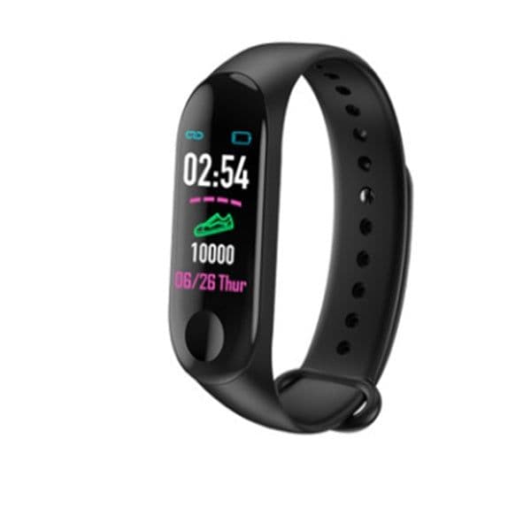 image-Compatible With , Smart Bracelet Heart Rate And Blood Pressure Exercise Meter Step Information Push Smart Reminder Color Bracelet