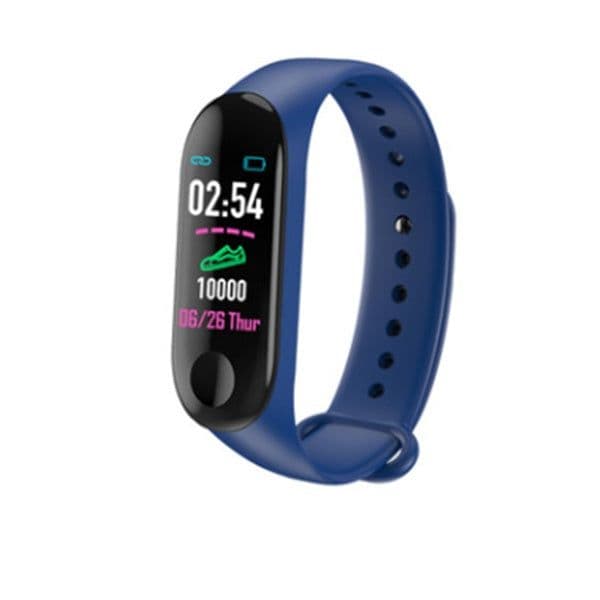 image-Compatible With , Smart Bracelet Heart Rate And Blood Pressure Exercise Meter Step Information Push Smart Reminder Color Bracelet