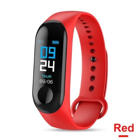 image-Compatible With , Smart Bracelet Heart Rate And Blood Pressure Exercise Meter Step Information Push Smart Reminder Color Bracelet