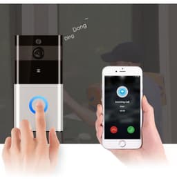 image-Marlboze 720P WIFI Visual Doorbell Wireless Intercom Doorbell PIR Motion Detection Night View SD card Video Smart Doorbell Ring