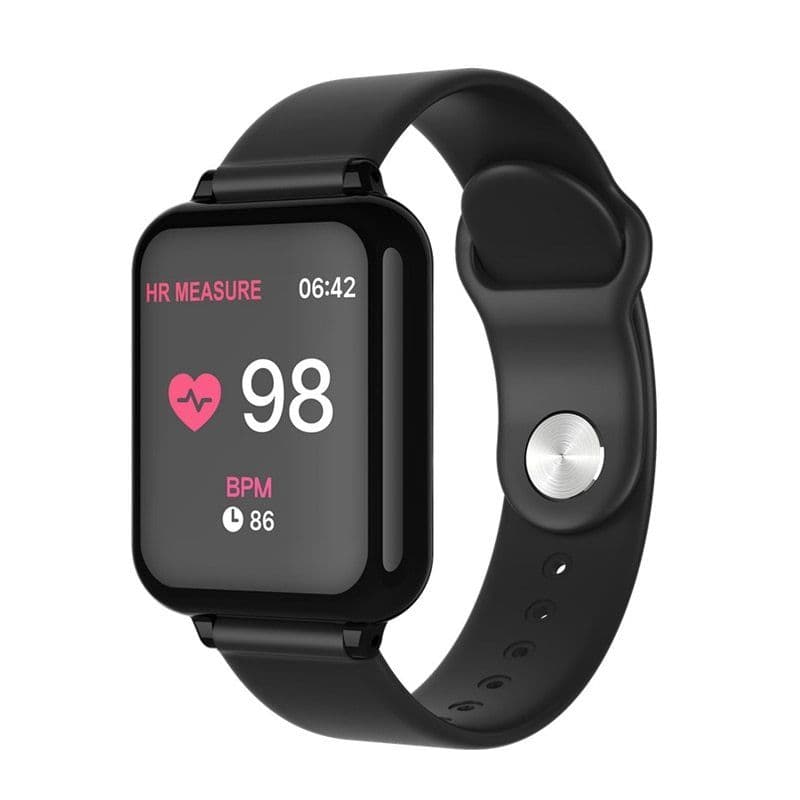 image-Compatible with Apple , B57 color screen smart sports watch