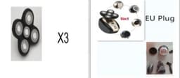 image-5 In 1 Multifunctional Electric Shaver 5 Blade Razor For Men Shaved Head Rechargeable Shaving Machine Beard Nose Hair Trimmer