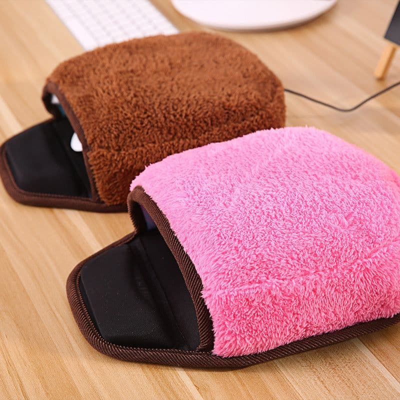 image-USB Heated Mouse Pad Bracers Mat Mause Alfombrilla Ordenador Hand Warmer