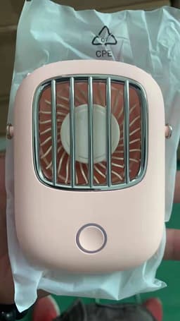 image-Neck Fan Portable Mini Usb Fan 5V Air Cooler Rechargeable Ventilador Small Travel Handheld Electric Fan Silent Cooling For Home