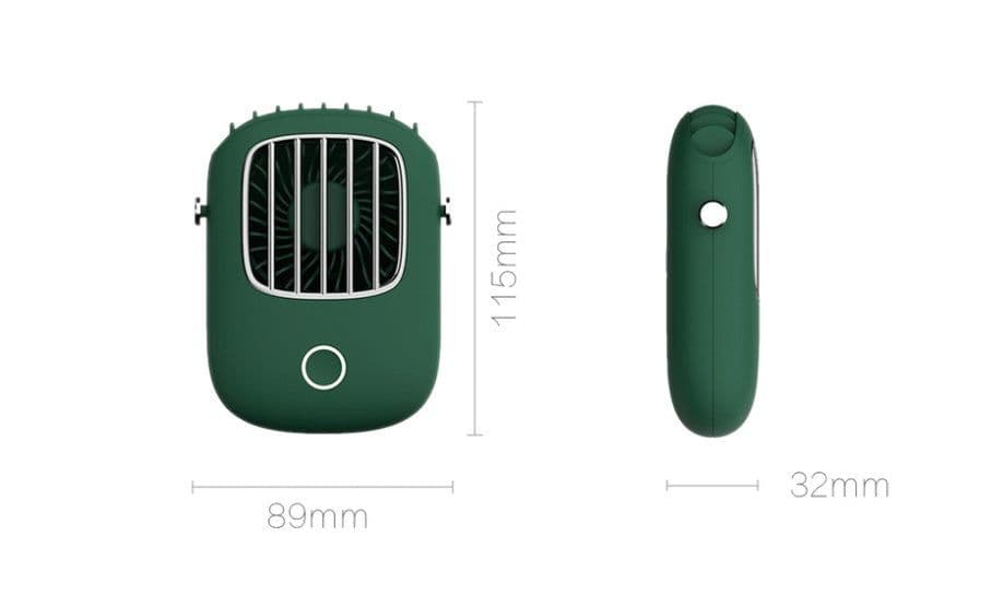 image-Neck Fan Portable Mini Usb Fan 5V Air Cooler Rechargeable Ventilador Small Travel Handheld Electric Fan Silent Cooling For Home
