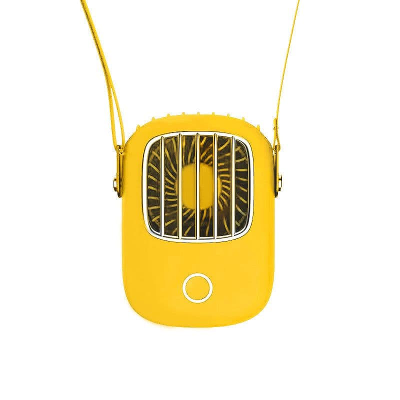image-Neck Fan Portable Mini Usb Fan 5V Air Cooler Rechargeable Ventilador Small Travel Handheld Electric Fan Silent Cooling For Home