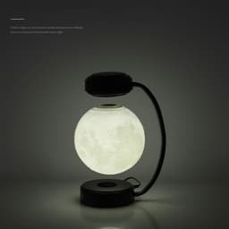image-3D LED Moon Night Light Wireless Magnetic Levitating Rotating Floating Ball Lamp For School Office Bookshop Home Decoration