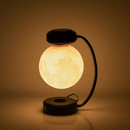 image-3D LED Moon Night Light Wireless Magnetic Levitating Rotating Floating Ball Lamp For School Office Bookshop Home Decoration