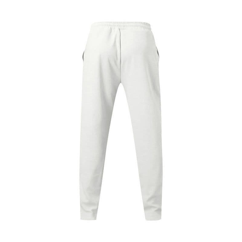 image-Men's Trousers Sports Casual Loose Straight Pants With Drawstring Design Clothing