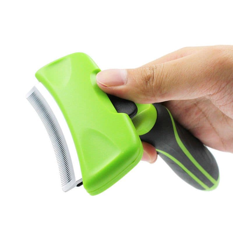 image-Combs Grooming-Brush Deshedding-Tool Pet-Hair-Remover Edge-Trimming Dog-Cat-Rake Furmine