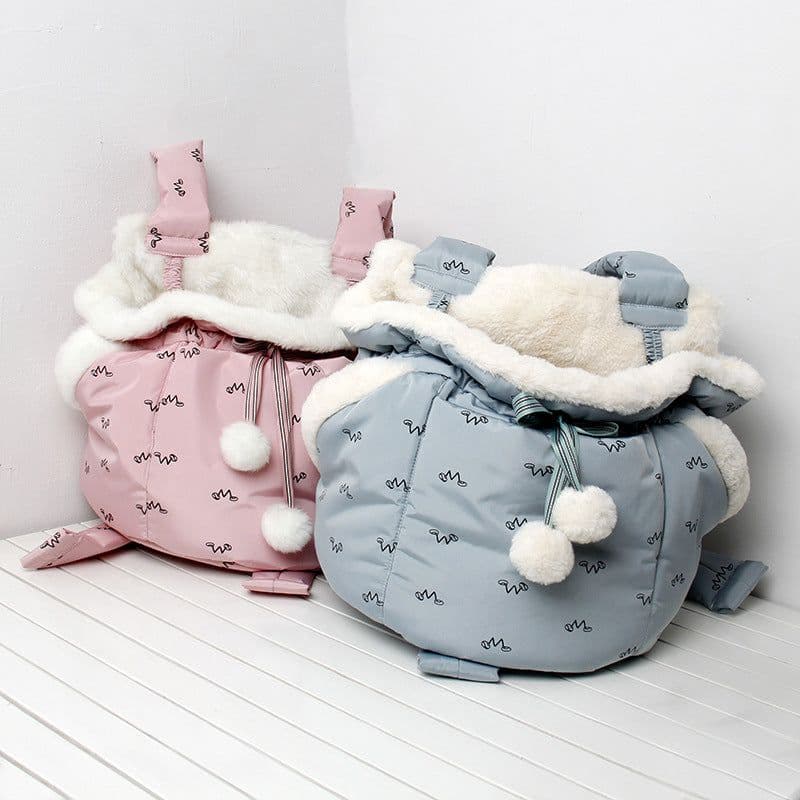 image-Pet Supplies Go Out Portable Backpack Cat Warm Chest Bag