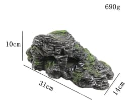 image-Fish Tank Aquarium Landscaping Decoration Rockery Tortoise Terrace