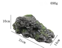 image-Fish Tank Aquarium Landscaping Decoration Rockery Tortoise Terrace