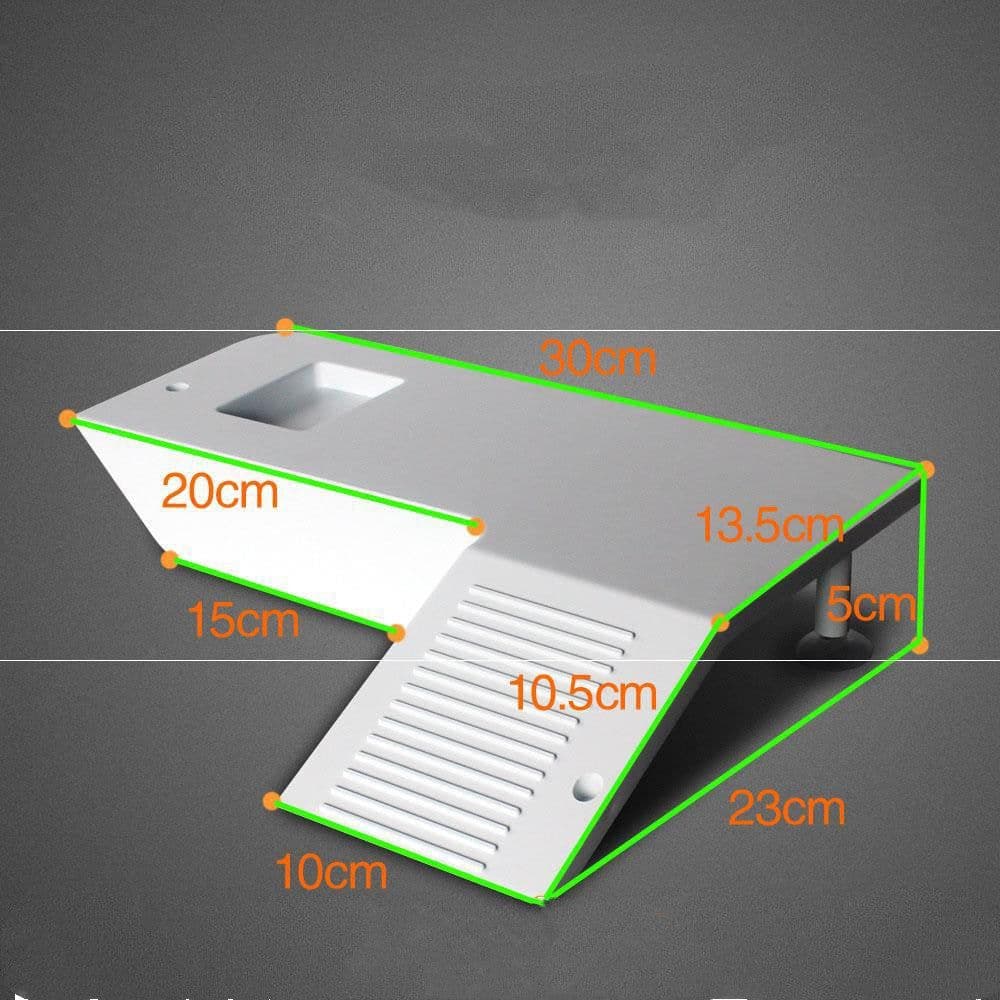 image-With Gecko Belt Feeding Sucker Horned Frog Drying Platform Turtle Climbing Reptile Floating Island Ladder Climbing Platform Lizard Trough Floating Platform