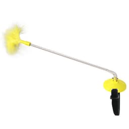 image-Self Healing Collar Neck Toy Spring Foot With Tap To Tease Cat Stick