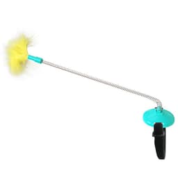 image-Self Healing Collar Neck Toy Spring Foot With Tap To Tease Cat Stick