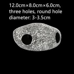 image-Aquarium Decorative Stone Decorations, Ponds, Ceramic Shrimp Farms