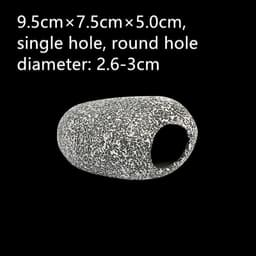 image-Aquarium Decorative Stone Decorations, Ponds, Ceramic Shrimp Farms