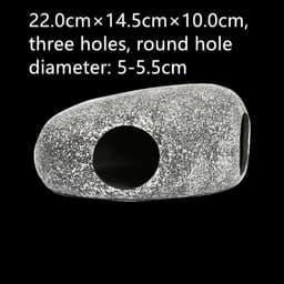 image-Aquarium Decorative Stone Decorations, Ponds, Ceramic Shrimp Farms