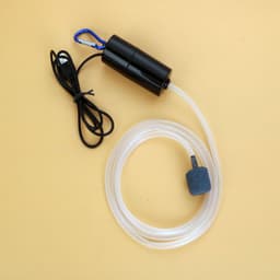 image-Aquarium Fish Tank USB Oxygen Air Pump Mute Energy Saving Supplies Portable Mini Aquatic Terrarium Fish Tank Accessories