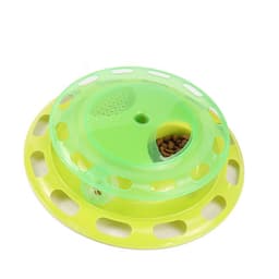 image-Feeding Cat Toy Bell Ball Puzzle Cat Turntable