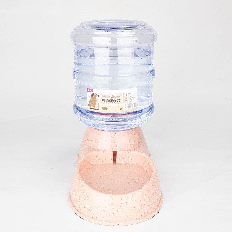 image-Automatic Pet Feeder Cat Drinker Water Feeding Dog Bowl Cat Bowl Food Storage Bucket Combination