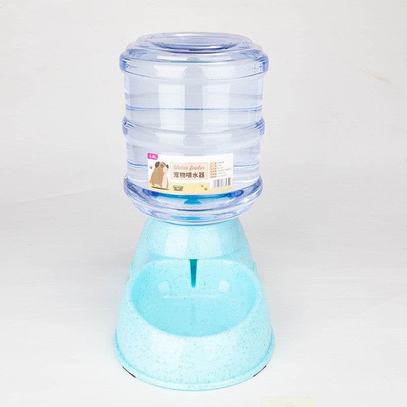 image-Automatic Pet Feeder Cat Drinker Water Feeding Dog Bowl Cat Bowl Food Storage Bucket Combination