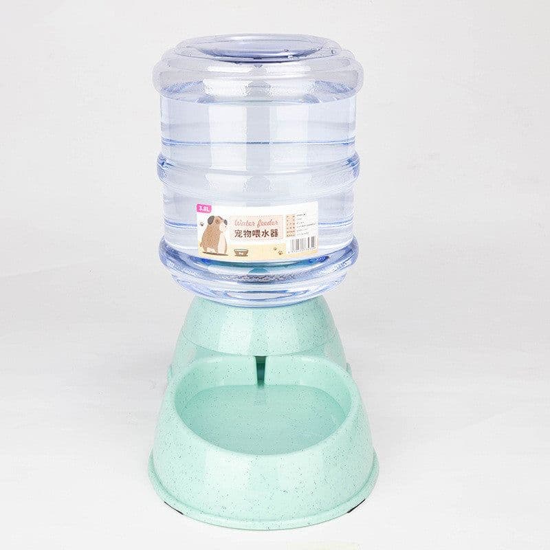 image-Automatic Pet Feeder Cat Drinker Water Feeding Dog Bowl Cat Bowl Food Storage Bucket Combination