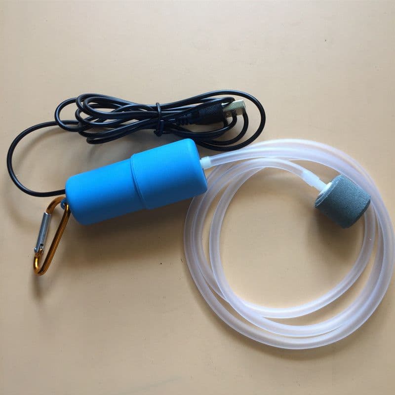image-Small USB Home Fish Tank Atmospheric Oxygen Booster