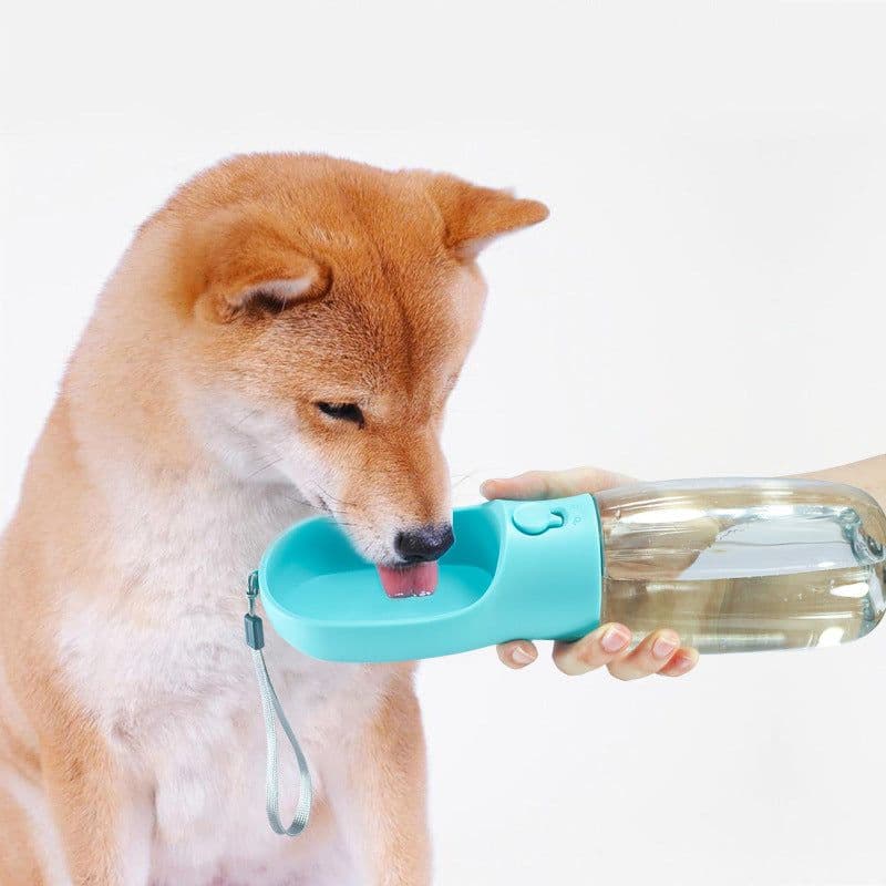 image-Large Capacity Outdoor Portable Travel Pet Water Bottle