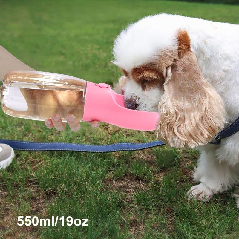 image-Large Capacity Outdoor Portable Travel Pet Water Bottle