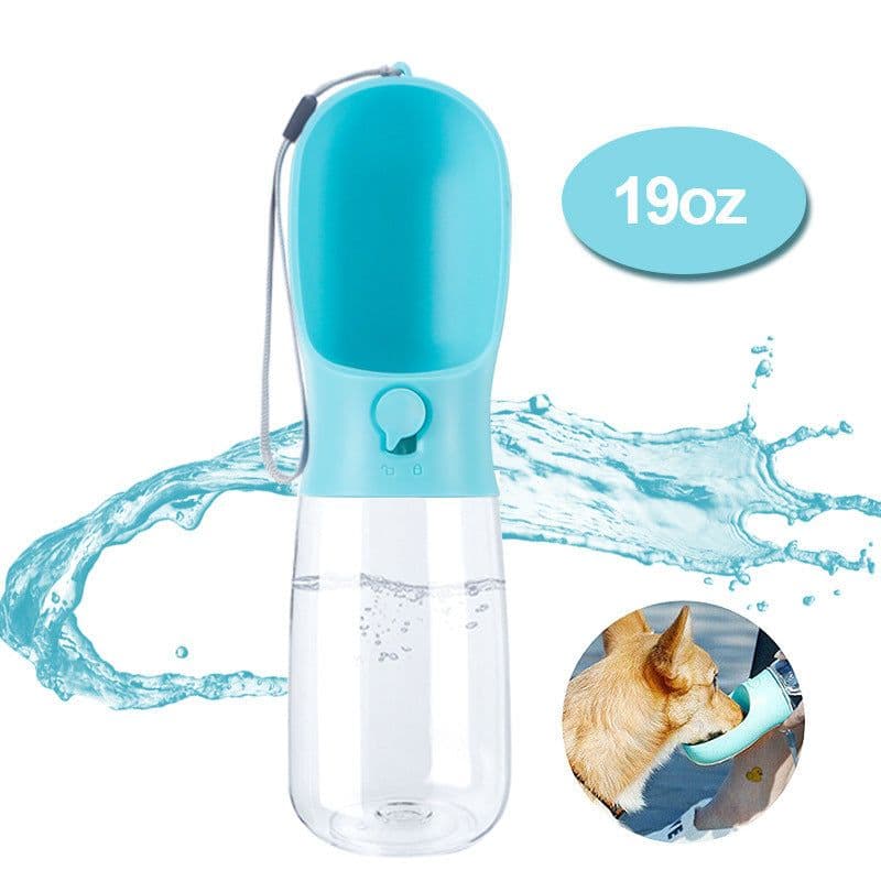 image-Large Capacity Outdoor Portable Travel Pet Water Bottle