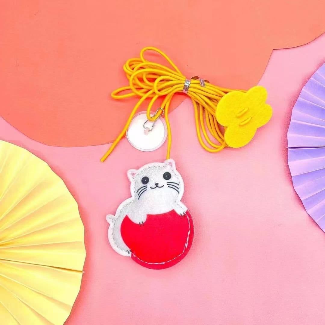image-Cat Toys Simulated Caterpillar Cute Toys Funny Self-hey Interactive Toy Rope Grabbing Mouse Telescopic Hanging Cat Pet Supplies