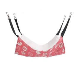 image-Breathable Fleece Hook Pet Hammock Supplies