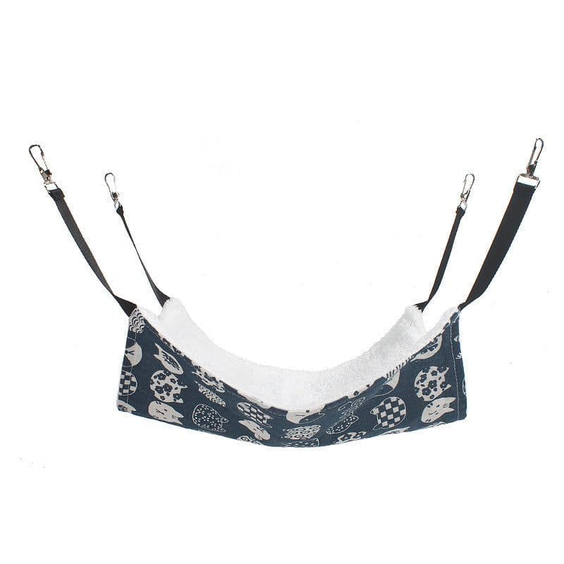 image-Breathable Fleece Hook Pet Hammock Supplies