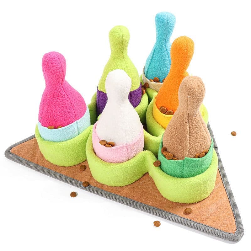 image-Pet Puzzle Play Tibetan Food Sports Training Bowling Toys