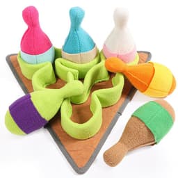 image-Pet Puzzle Play Tibetan Food Sports Training Bowling Toys