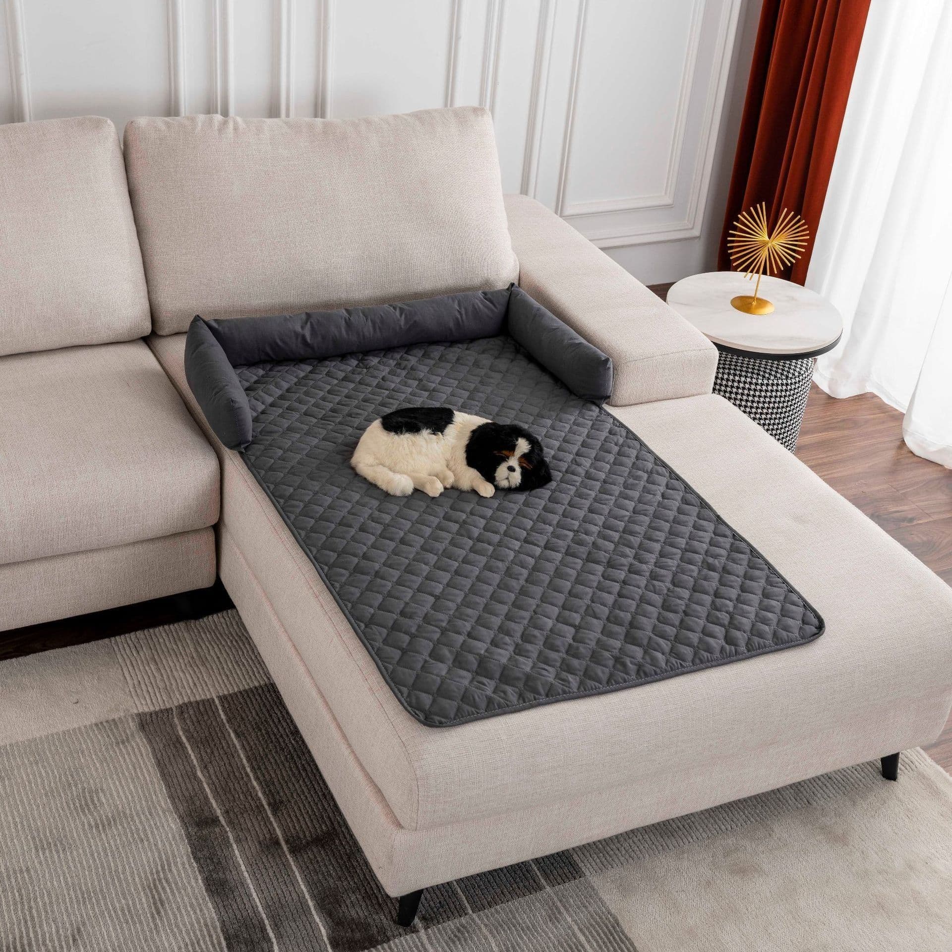image-Anti-dirty Waterproof Pet Mat Ultrasonic Cotton Dog