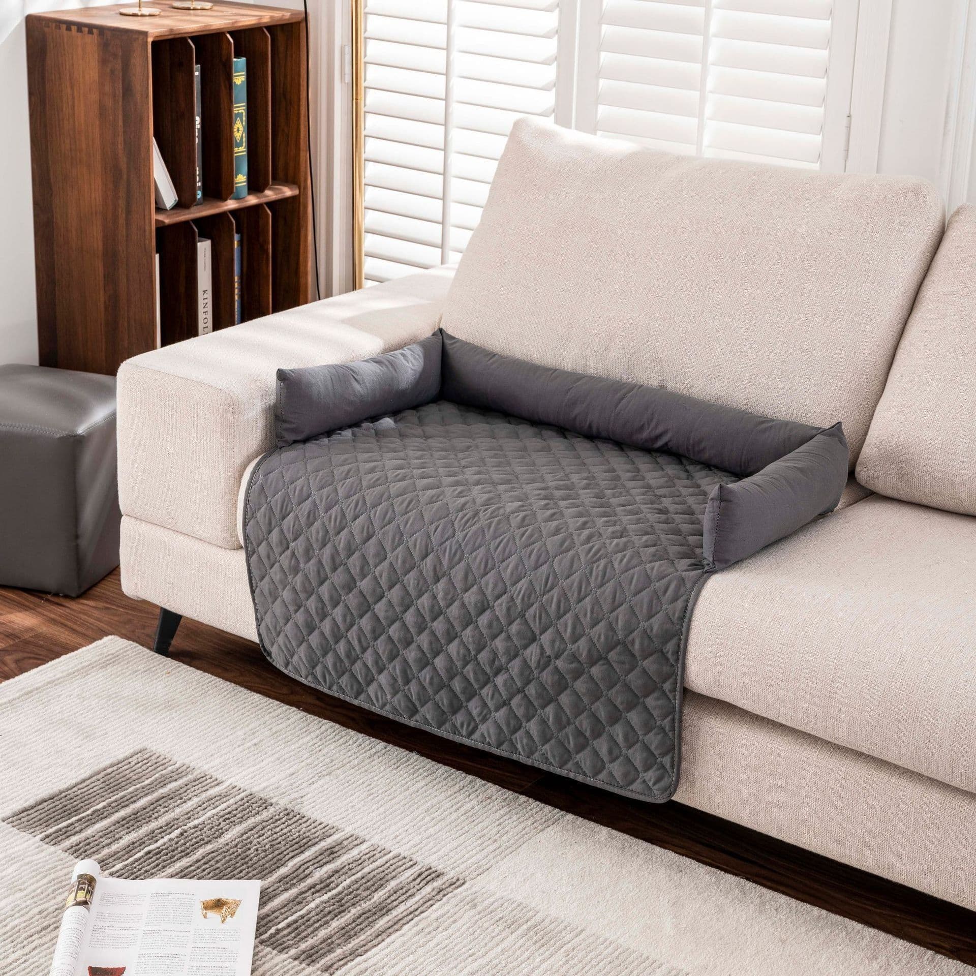 image-Anti-dirty Waterproof Pet Mat Ultrasonic Cotton Dog