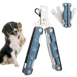image-Pet Multifunctional Comb Folding Nail Clipper