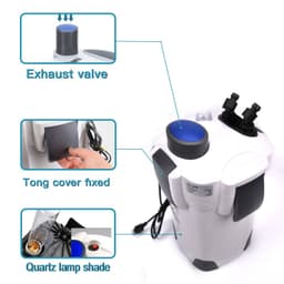 image-External Filter Aquarium UV Lamp Water Purification And Algae Removal